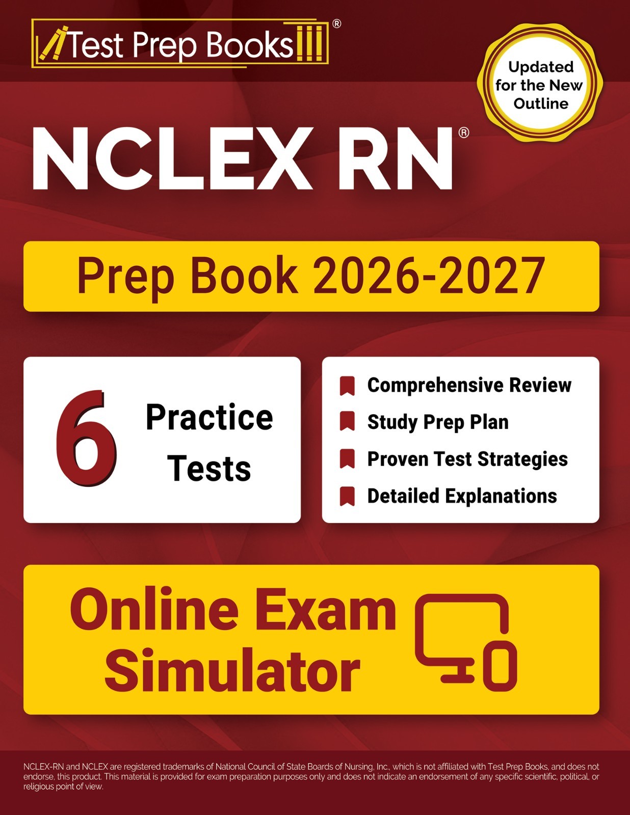 NCLEX RN Prep Book 2026-2027: NCLEX RN Examination Study Guide