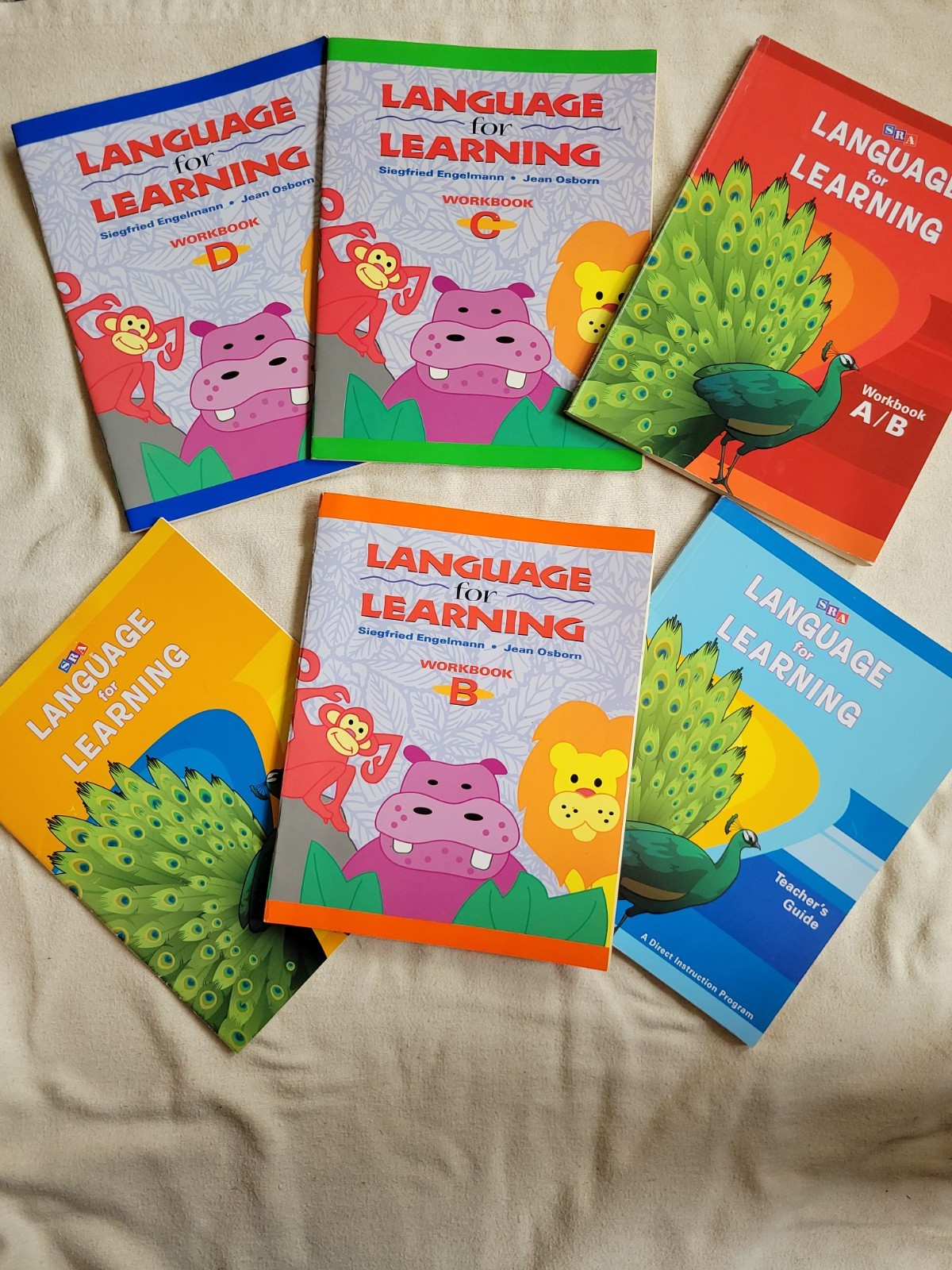 SRA Language for Learning Teacher’s Guide Teacher’s Edition Book, Beginner