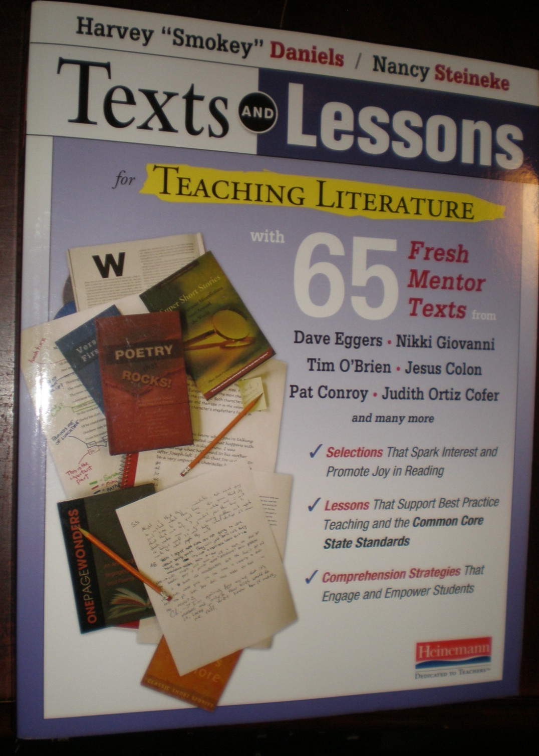 Texts and Lessons Texts and Lessons for Teaching Literature BRAND NEW