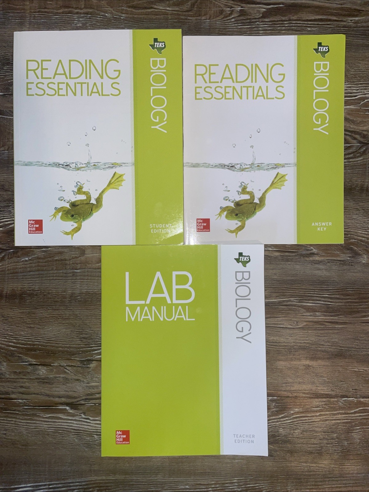 TEKS BIOLOGY READING ESSENTIALS LAB MANUAL STUDENT EDITION By Mcgraw Hill