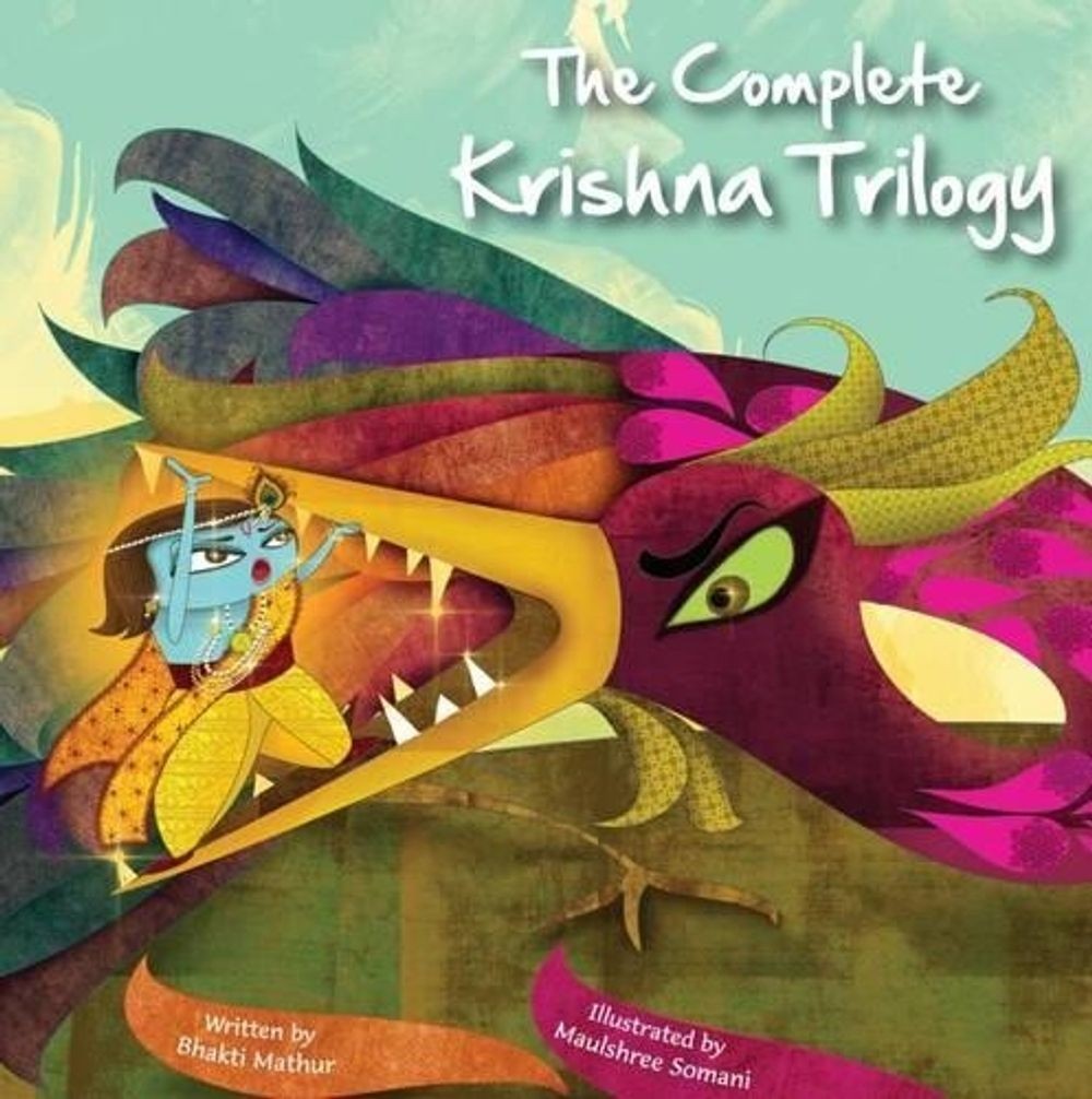 The Amma Tell Me Complete Krishna Trilogy (Three Book Set) by Bhakti Mathur (Eng