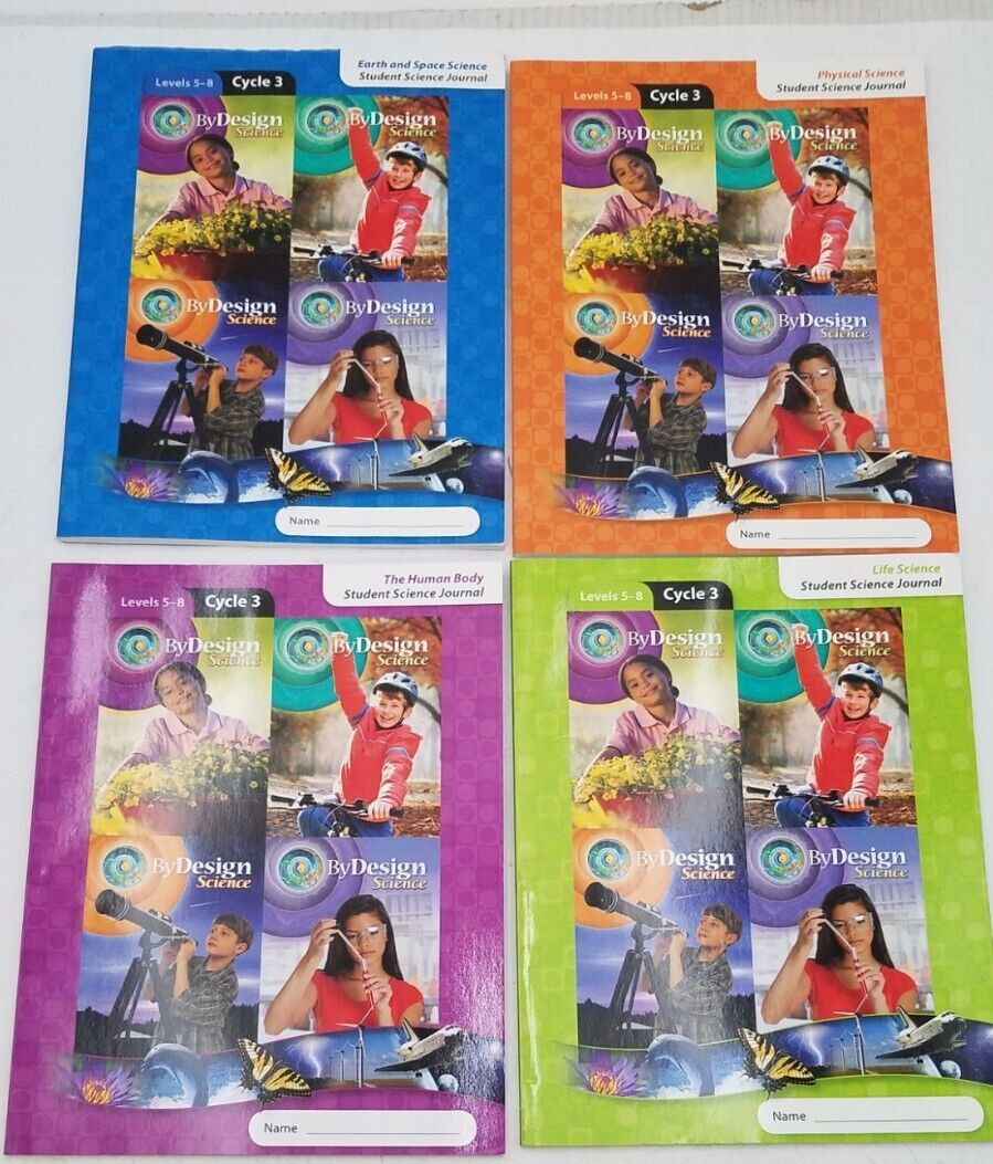 By Design Cycle 3 Grade Levels 5-8 Student Science Journal Pack