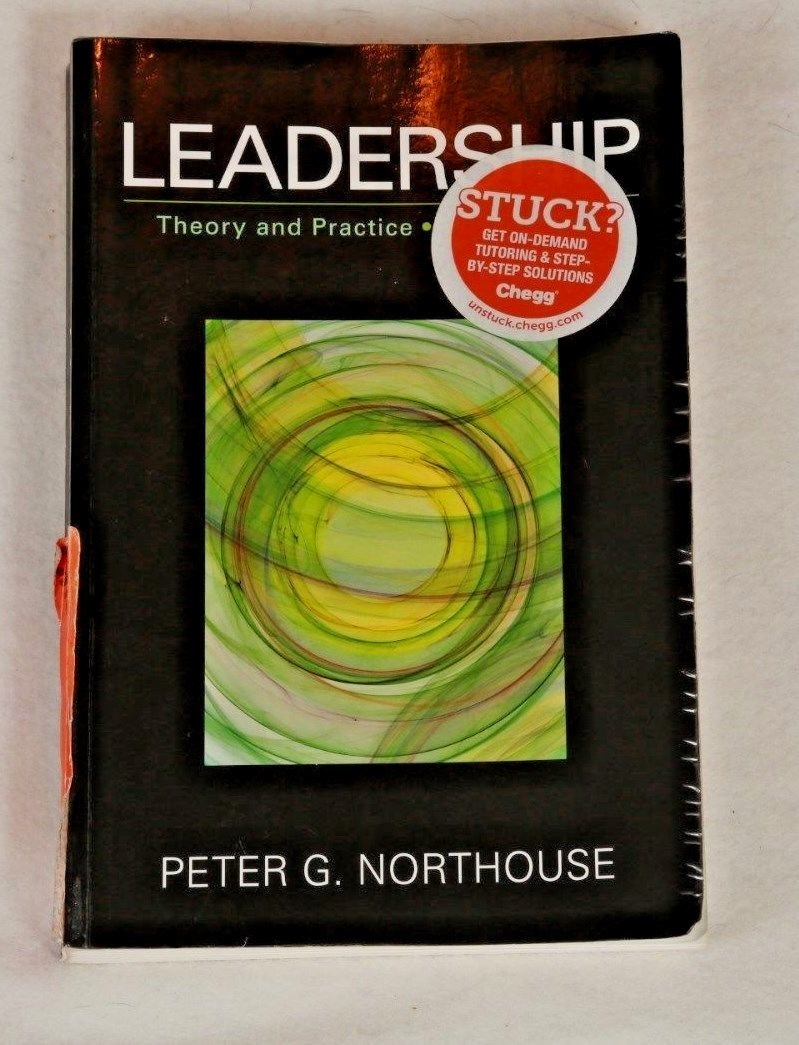 Leadership : Theory and Practice 2006, Paperback inscriptions on a FEW PAGES