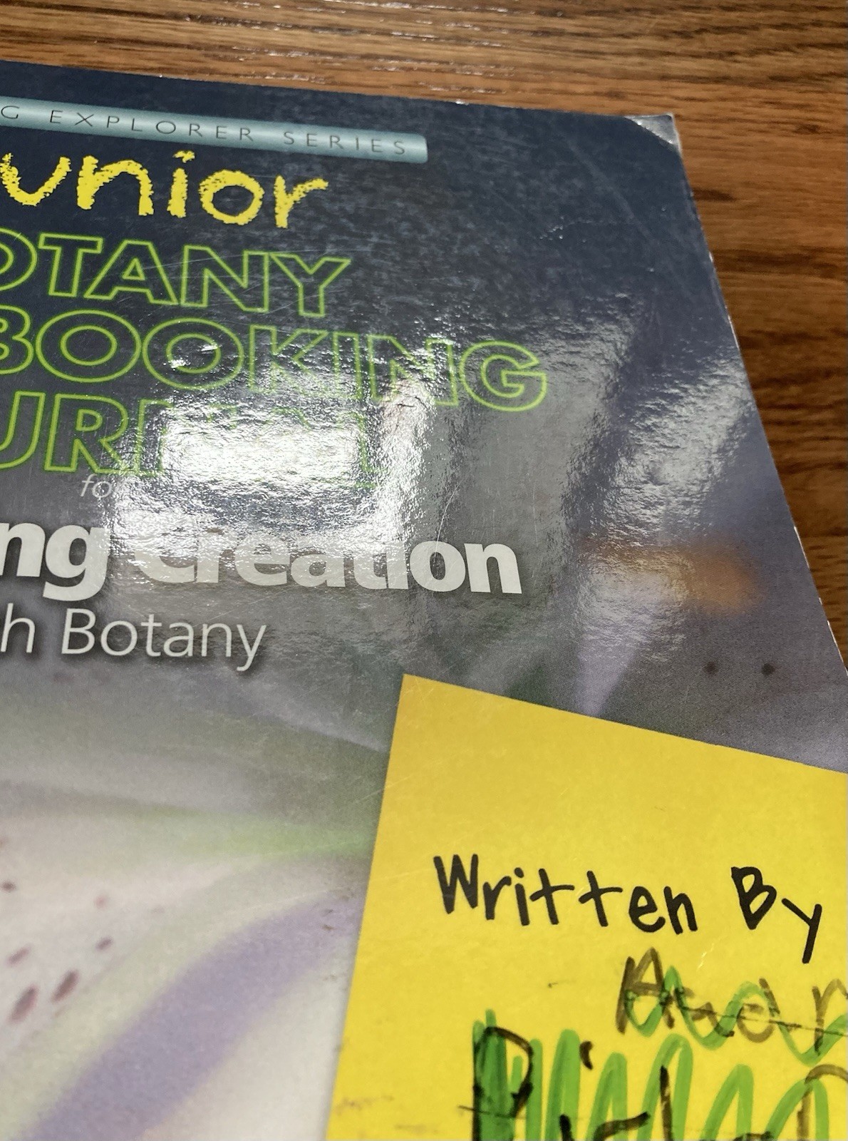 Apologia Exploring Creation with Botany Junior Notebooking Journal