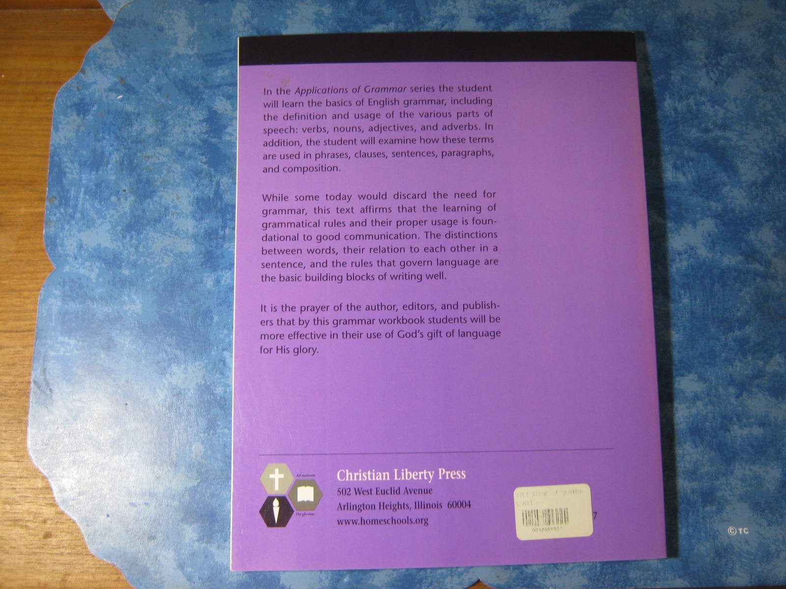 DEVELOPING COMMUNICATION SKILLS Applications of Grammar Book 5 GRADE 11 CLP
