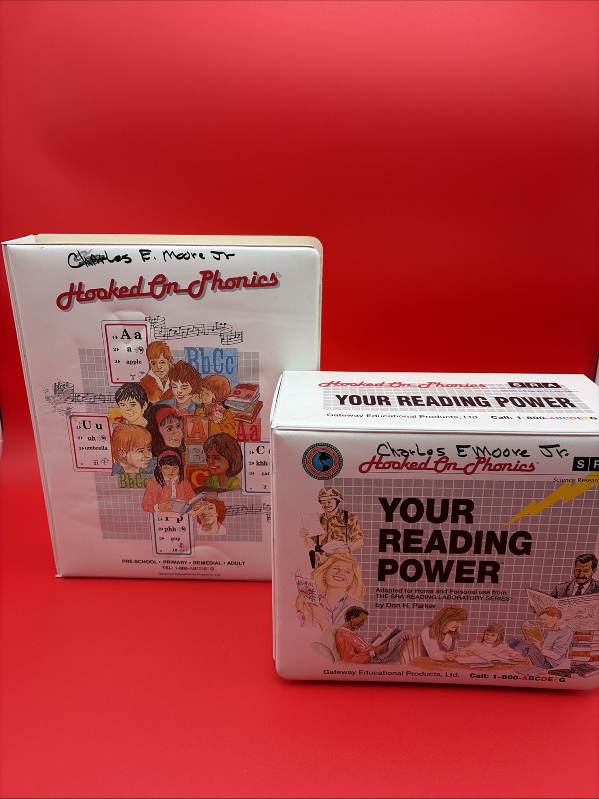 HOOKED ON PHONICS Your Reading Power SRA huge SET Edu Homeschool