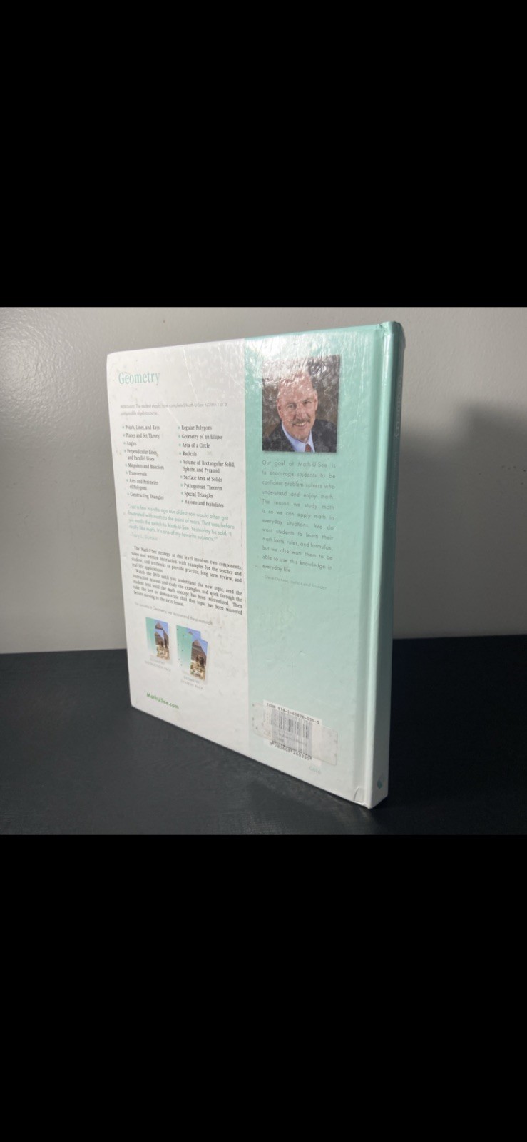 Math-U-See Geometry Inst. manual (2009, Hardcover)