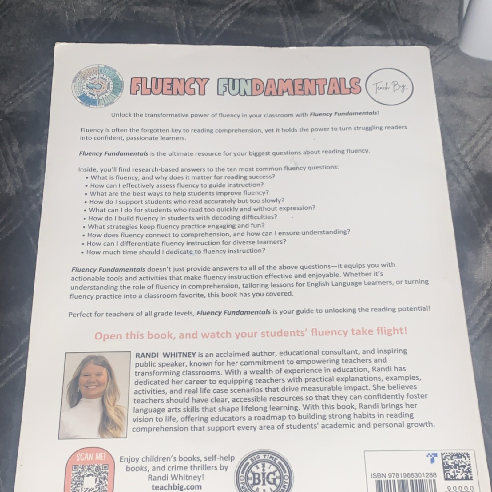 Fluency Fundamentals Workbook Study Guide by Randi Whitney Reading Phonics 2023