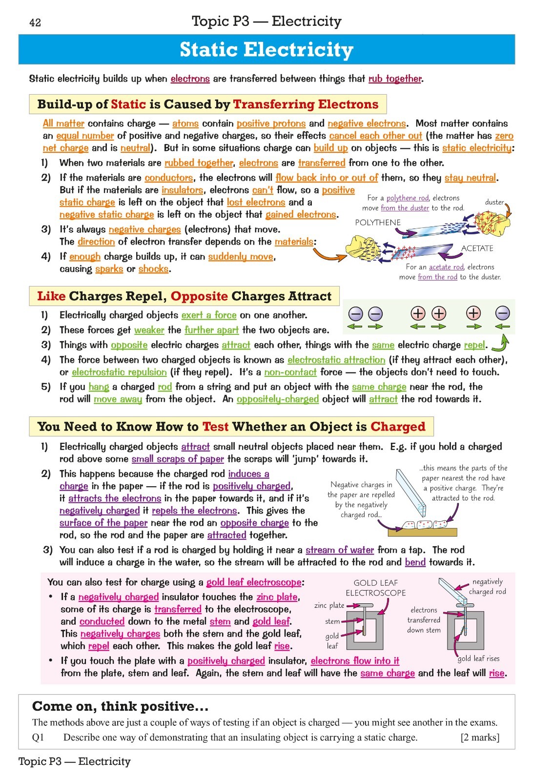 GCSE Physics OCR Gateway Revision Guide Key Stage 4 Years 10-11 Cgp New 2023