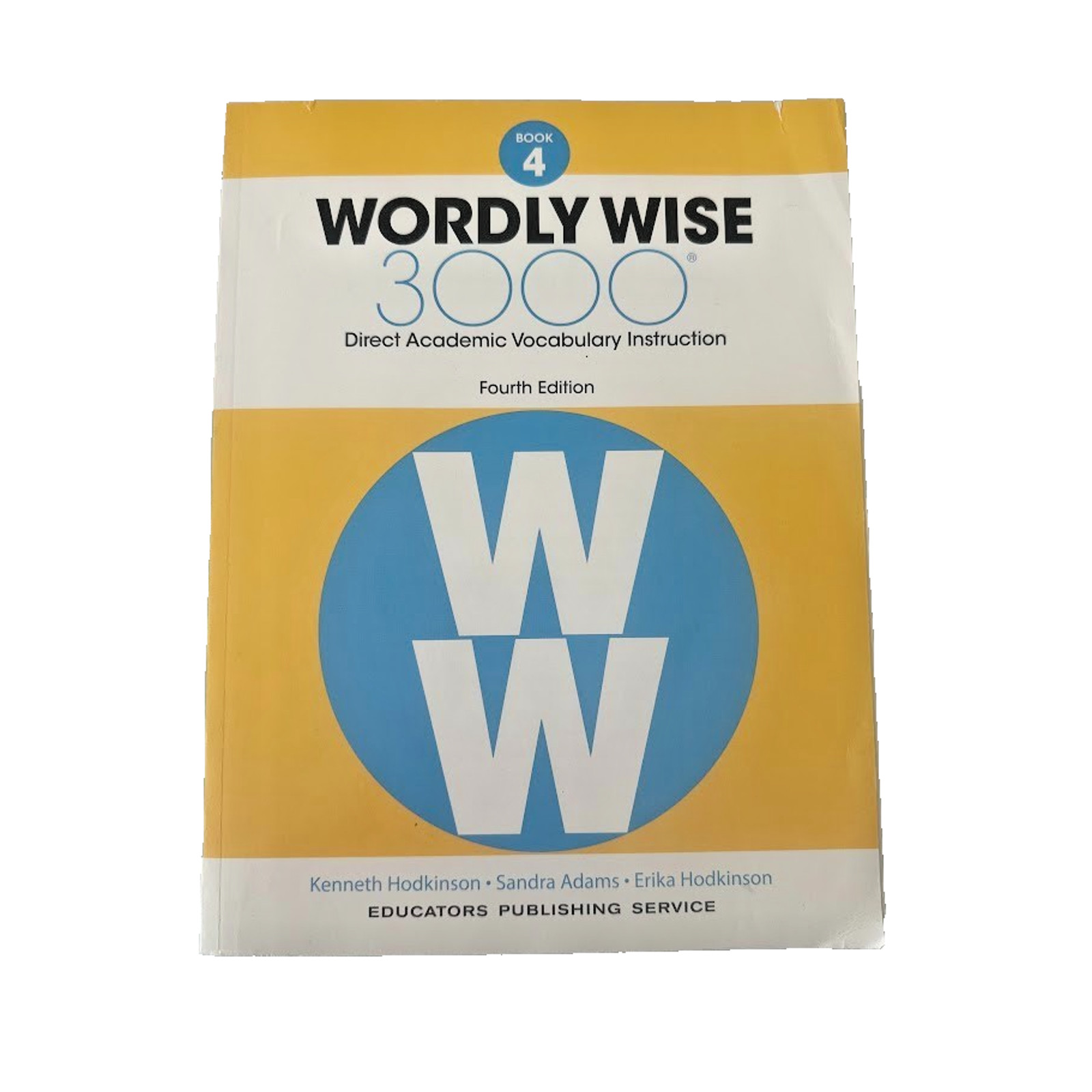 4TH EDITION Wordly Wise 3000 Grade 4 Student Book 4 Workbook NEW EPS Homeschool