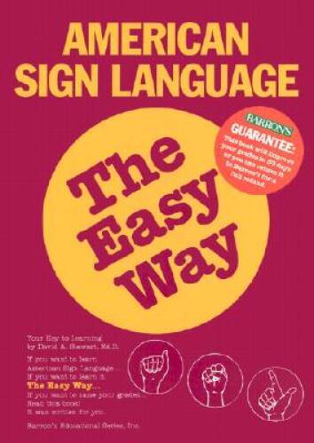 American Sign Language the Easy Way – Paperback – GOOD