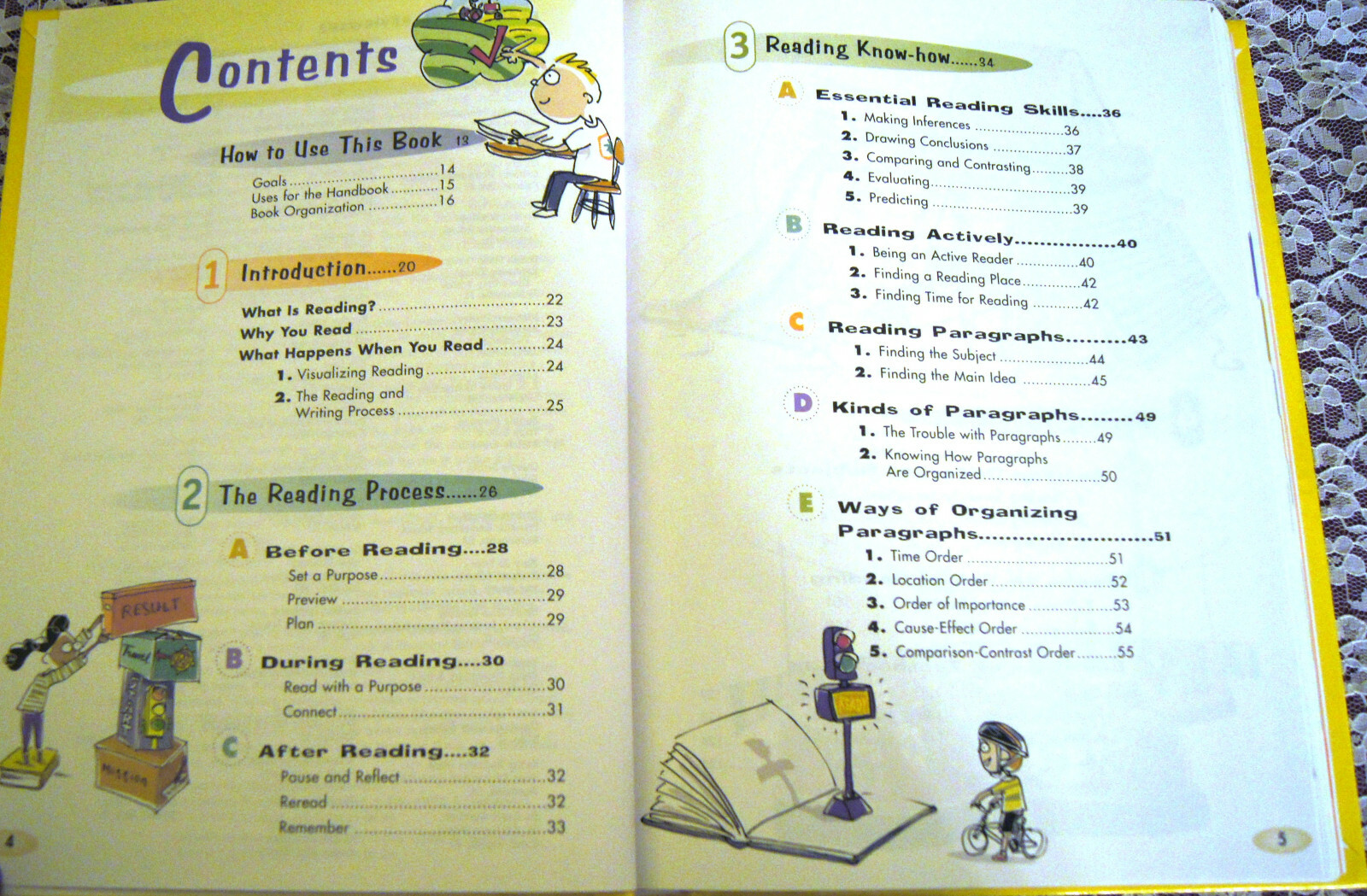 Reader’s Handbook Student Guide For Reading & Learning – 2 Books
