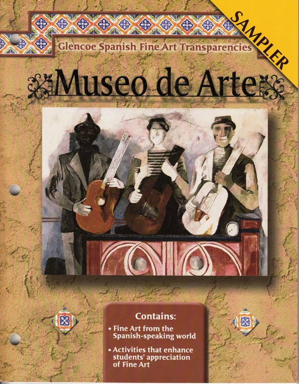 GLENCOE SPANISH FINE ART TRANSPARENCIES SAMPLER, MUSEO DE ARTE – NEW!