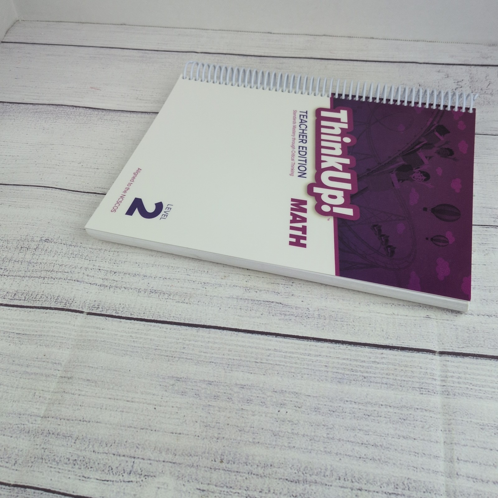 ThinkUp! Math Level 2 Teacher Edition Book Think up Ncscos
