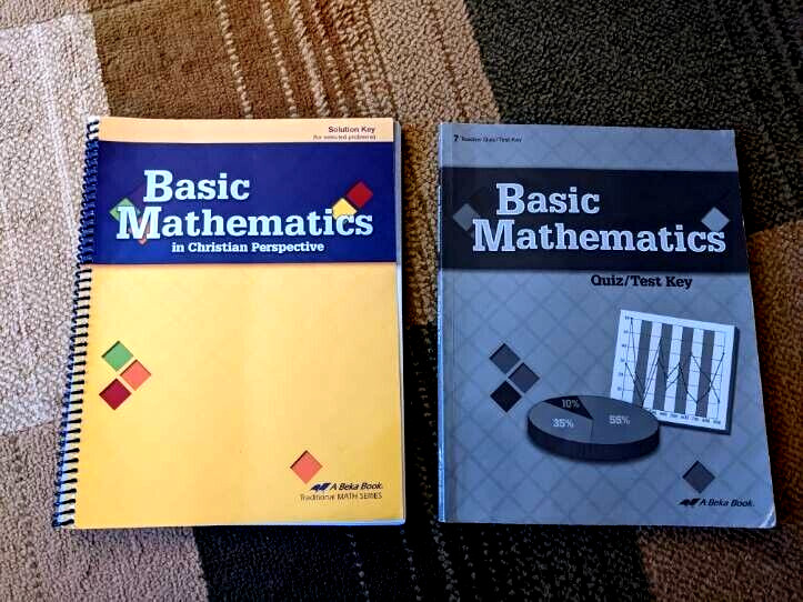 Abeka Basic Mathematics grade 7 Solution Key and Teacher Quiz Test Key