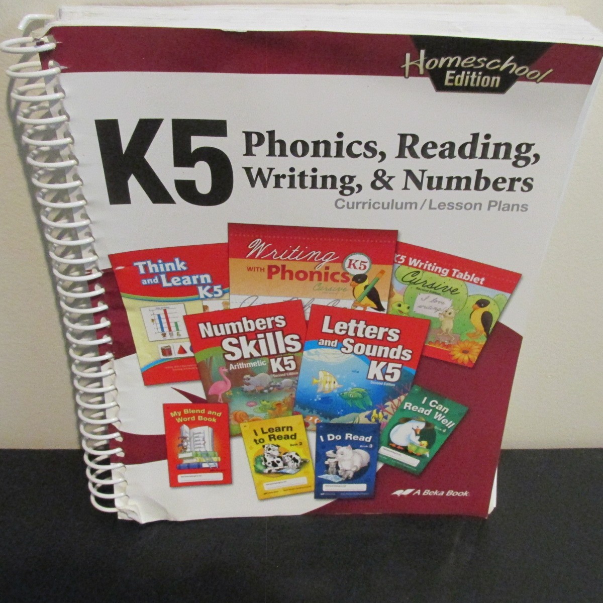 abeka Book. K5 Phonics, Reading, Writing, & Numbers. Homeschool Edition