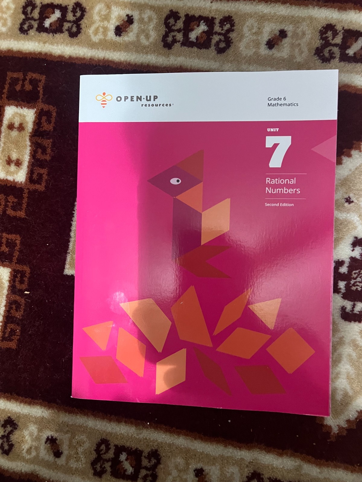 Open Up Resources Grade 6 Math Units # 7 & 9 Workbooks New (set of 2)