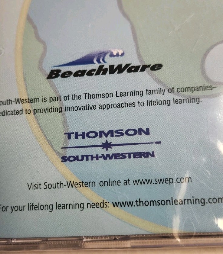 Learning W/ Computers Bernies Typing Travels CD Teachers Edition Levels 3-5 NEW