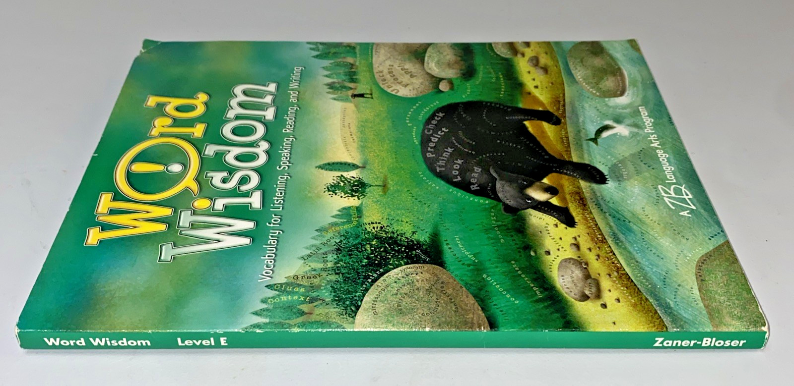 Word Wisdom Level E Vocabulary Textbook 2005 Jerry Zutell Zaner-Bloser