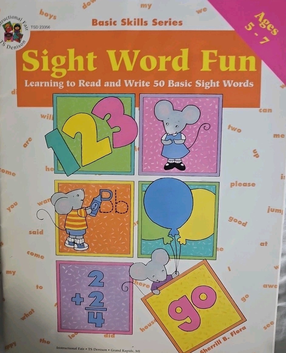 Basic Skills Series Sight Word Fun Ages 5-7