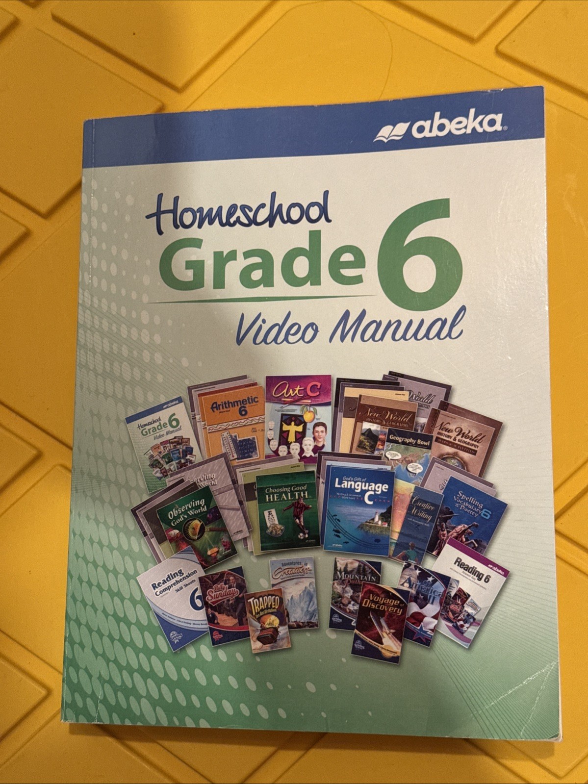 Abeka Homeschool Grade 6 Video Manual Paperback 2023 6th Grade