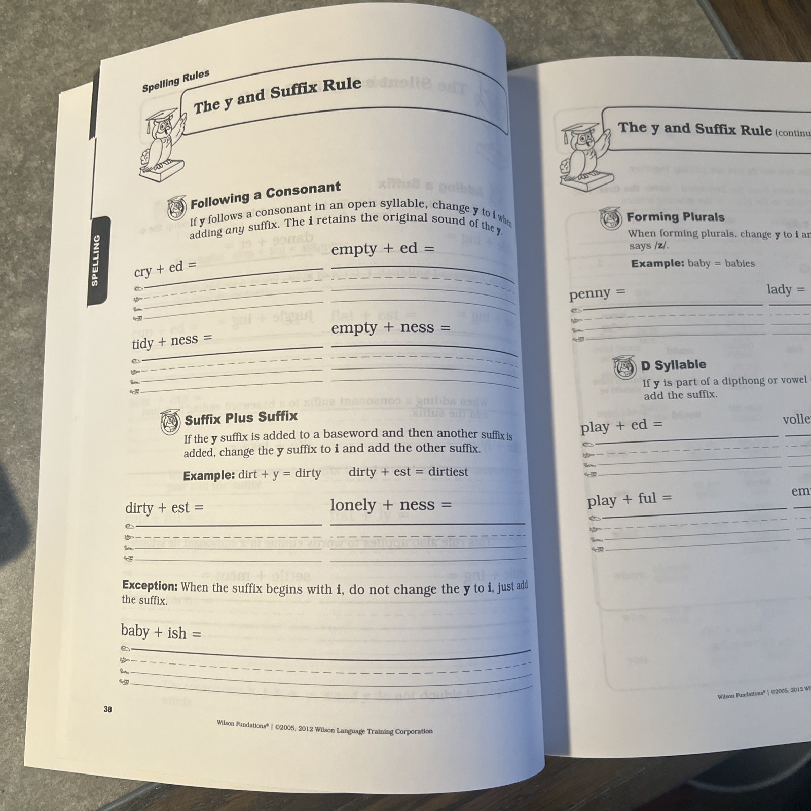 Fundations Student Notebook 3 Second Edition by Barbara Wilson (2012, Trade…
