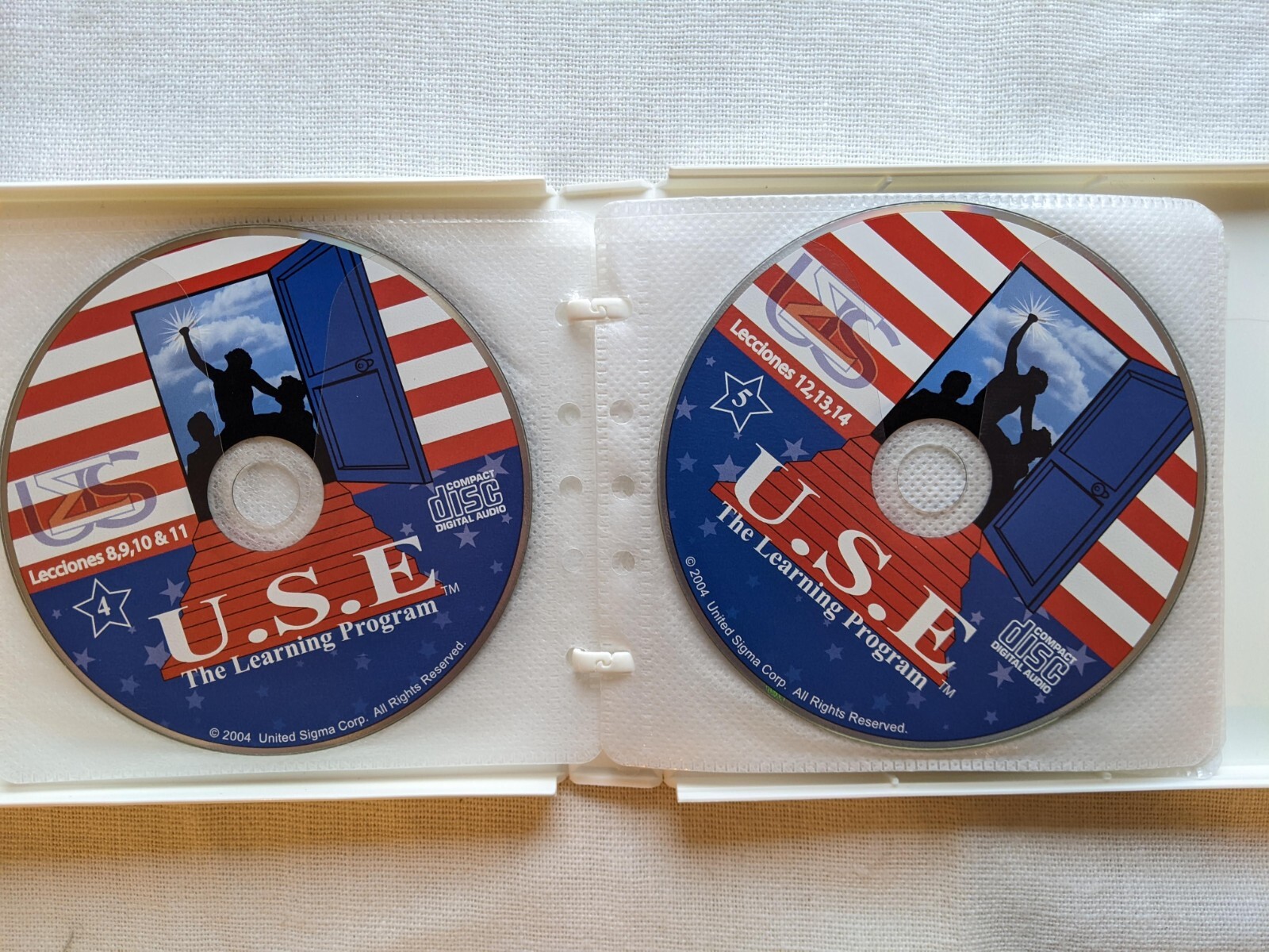U.S.E The Learning Program 12 CD Collection English Language Learning Program