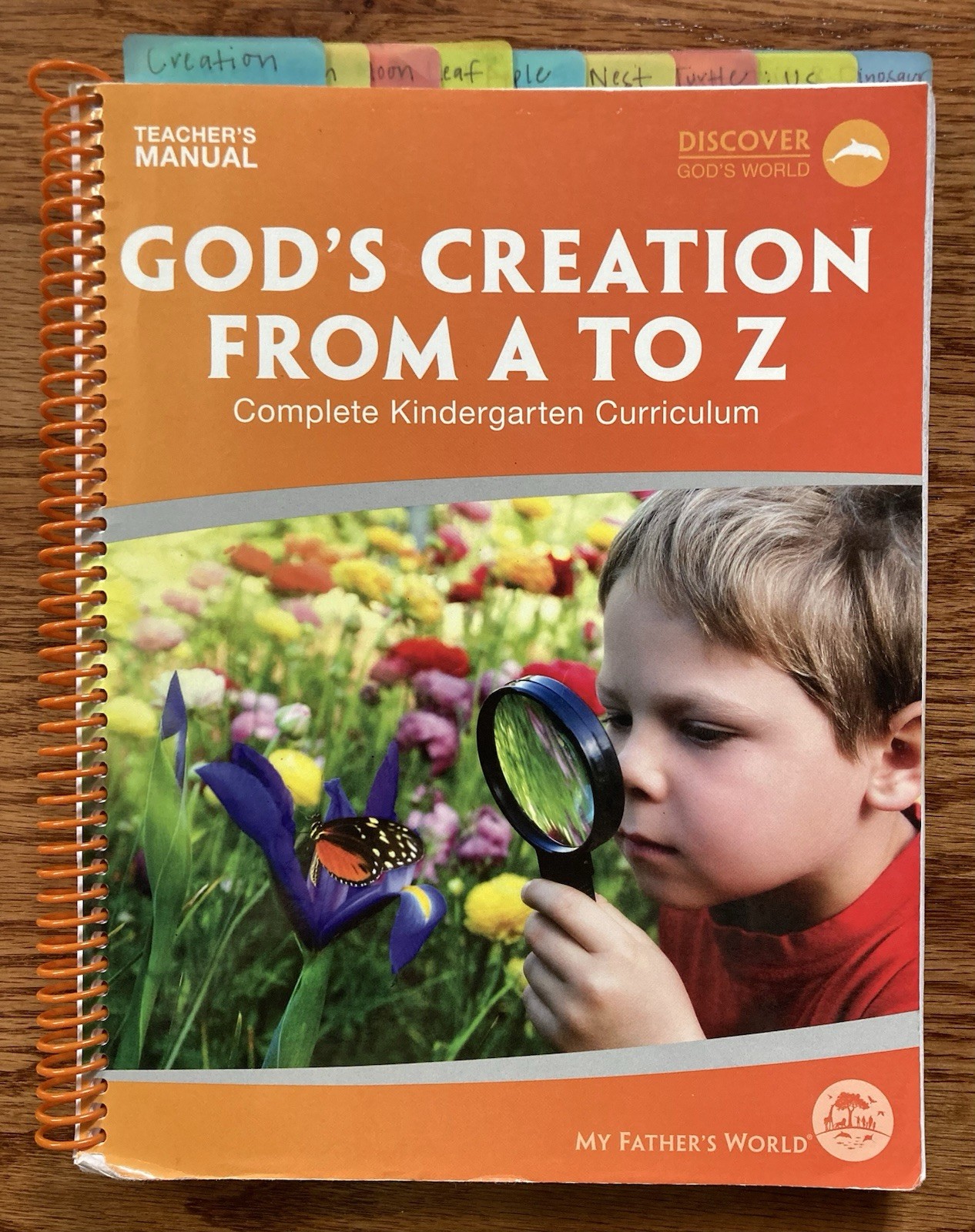 My Fathers World Gods Creation From A to Z Kindergarten Teachers Manual
