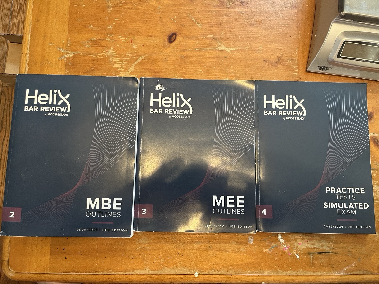 Helix Bar Review 2024-2025 Books 2, 3, And 4 UBE Edition