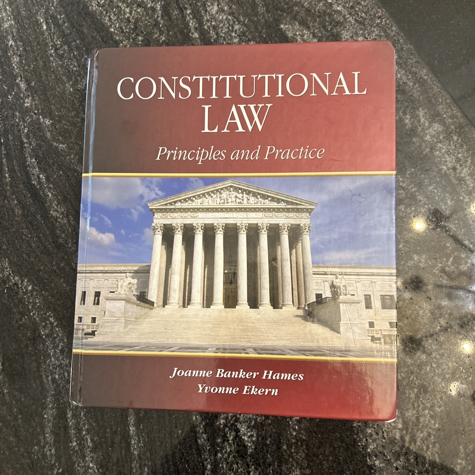 Constitutional Law by Joanne Banker Hames Hardcover