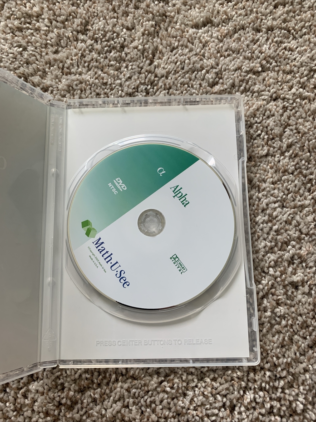 Alpha Instruction Manual : Single-Digit Addition and Subtraction, & DVD