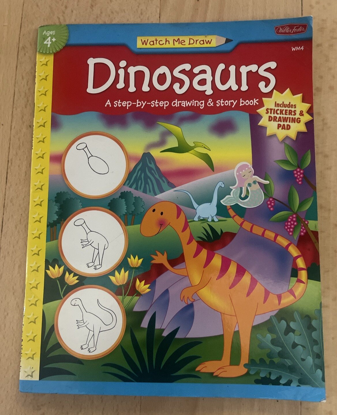 WATCH ME DRAW, DINOSAURS. JENNA WINTERBERG. 9781560109518