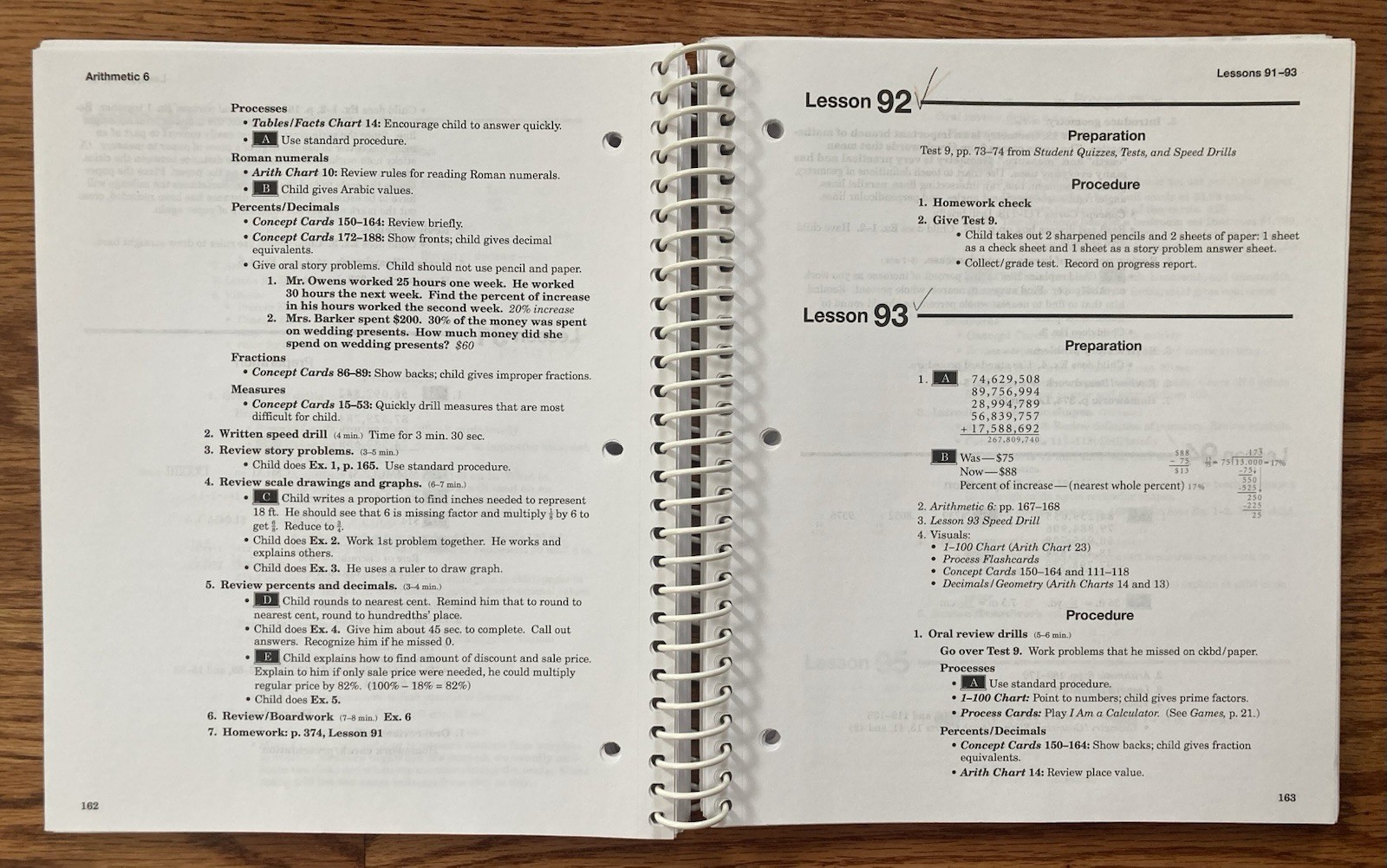 Abeka Arithmetic 6 Fourth Edition Answer Key and Curriculum Lesson Plans