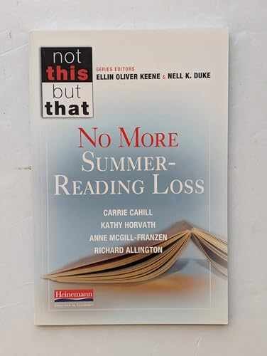 No More Summer-Reading Loss (NOT – Paperback, by Keene Ellin Oliver; – Very Good