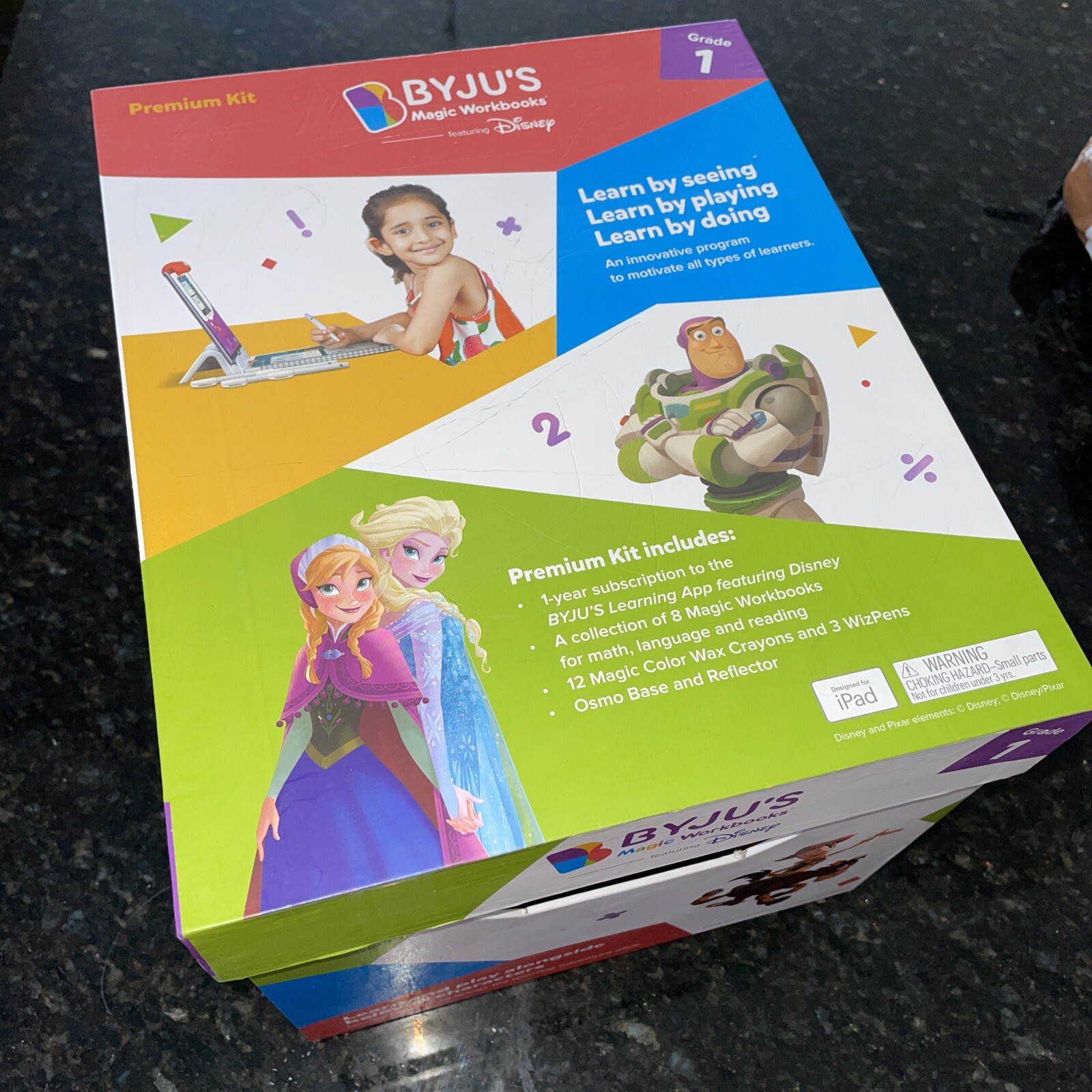 BYJU’S Magic Workbooks 1st Grade Age 5-7 Premium Edition Disney Pixar Characters