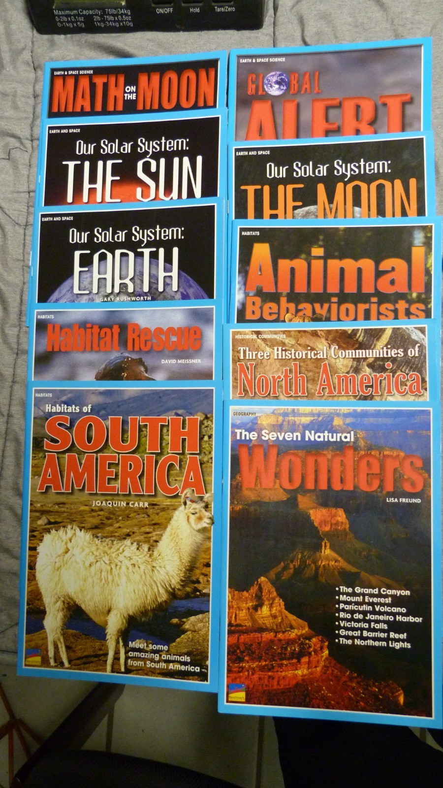 (Ten) 10 Benchmark Education: NAVIGATOR SERIES Books Homeschooling #8