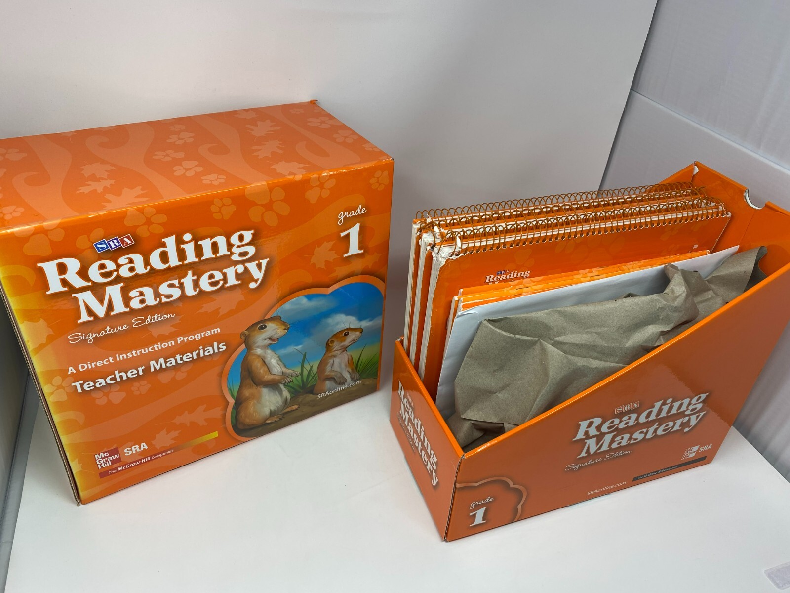 SRA Reading Mastery Signature Edition, Teacher Materials, Grade 1 Set – COMPLETE