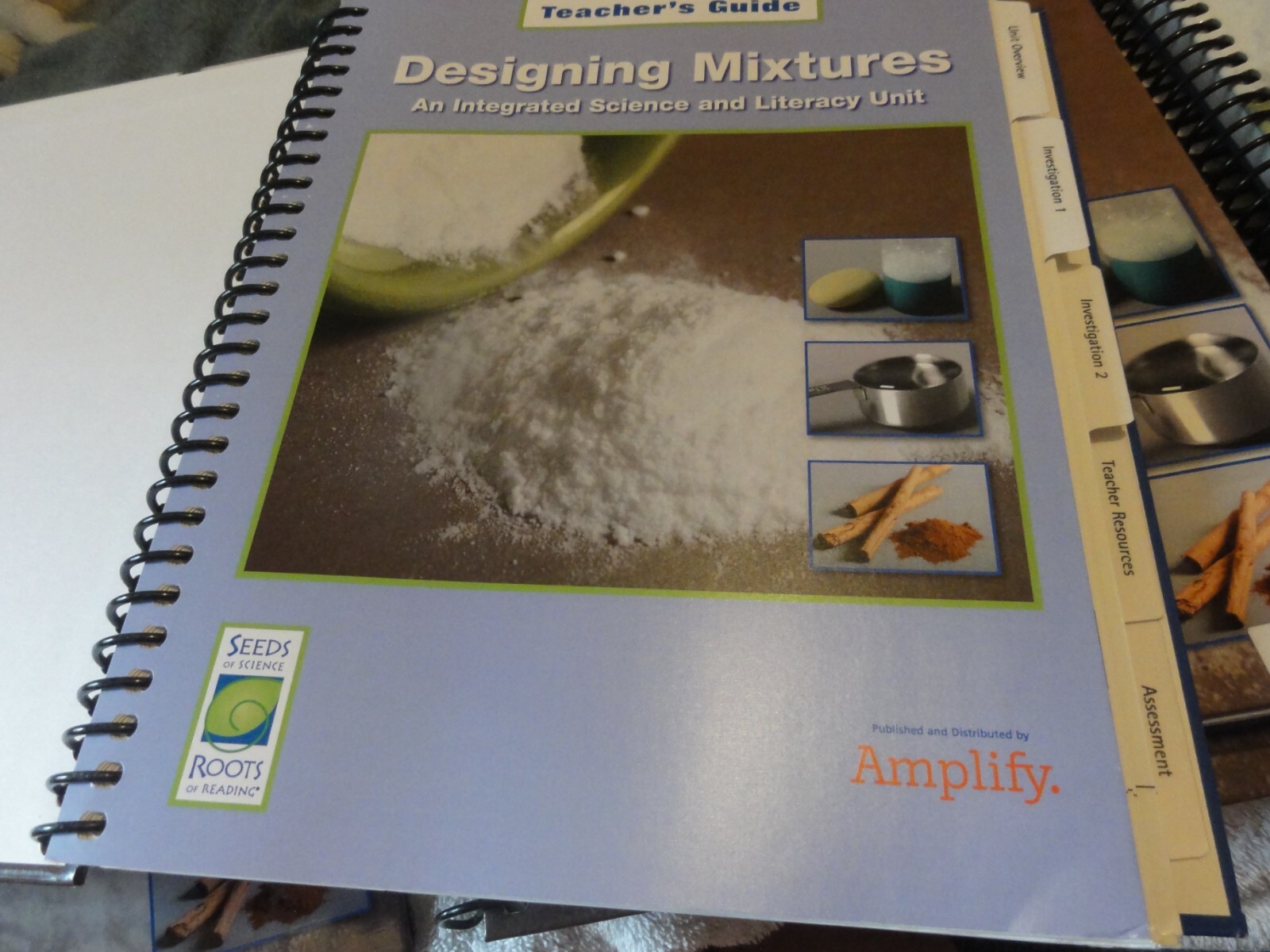 Amplify Core Knowledge DESIGNING MIXTURE Science Literacy Teacher Guide Textbook