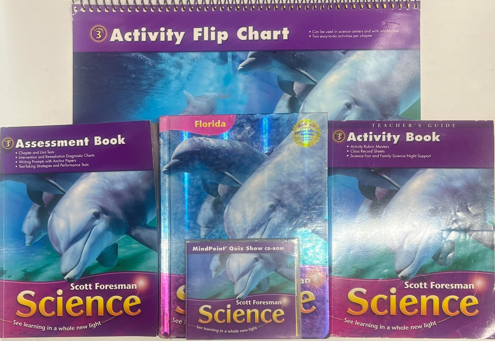 Grade 3 Scott Foresman Science Bundle with Tests & CD 3rd Curriculum Homeschool