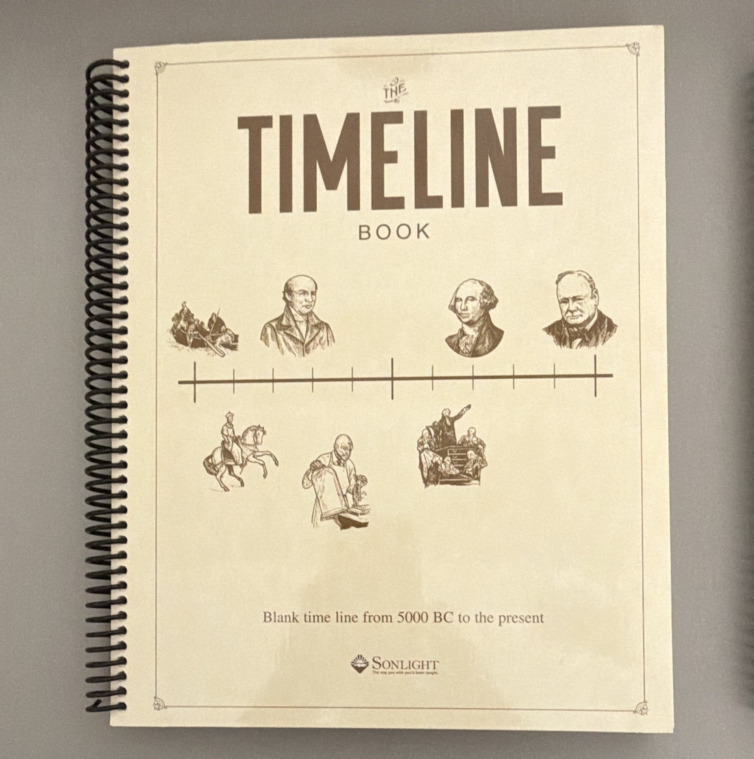 Sonlight The Timeline Book Spiral-Bound History Workbook, English
