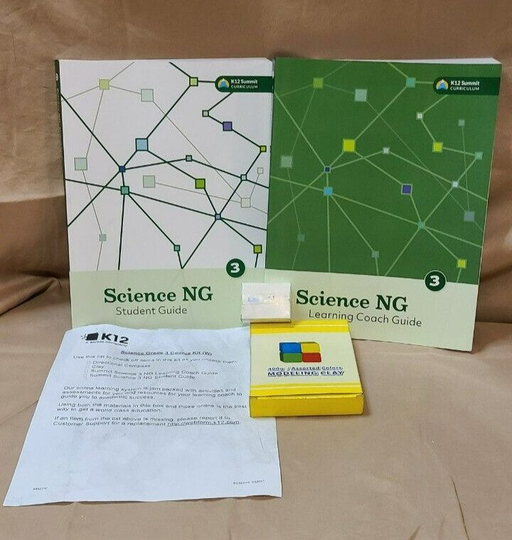 Homeschool Summit Curriculum Science Grade 3 Course Kit (W) (2 Books) -K12 Inc.