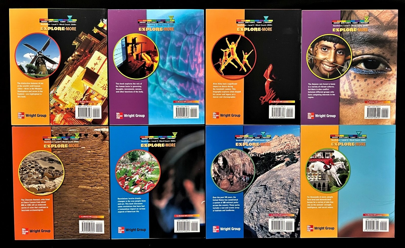 4th-5th Grade – EXPLORE MORE Series – NONFICTION, PROFICIENT Readers (14 books)