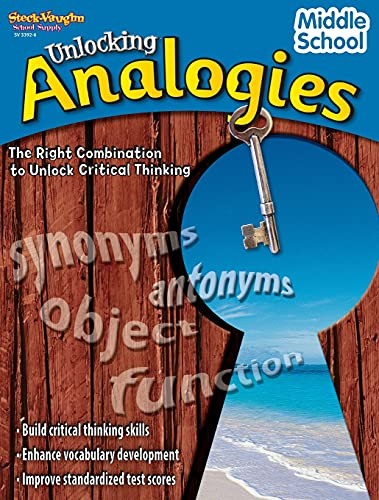 Unlocking Analogies, Middle School:…, Steck-Vaughn Co