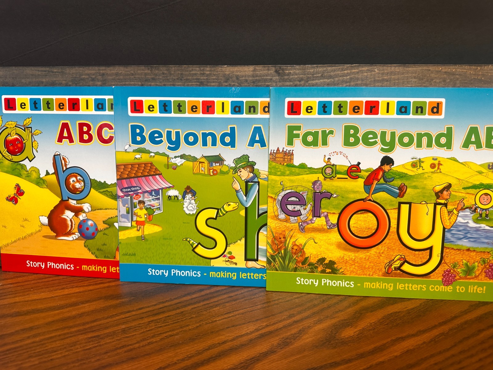 Letterland Kindergarten Homeschool Set – Guides, CDs, Cards, Posters see Desc