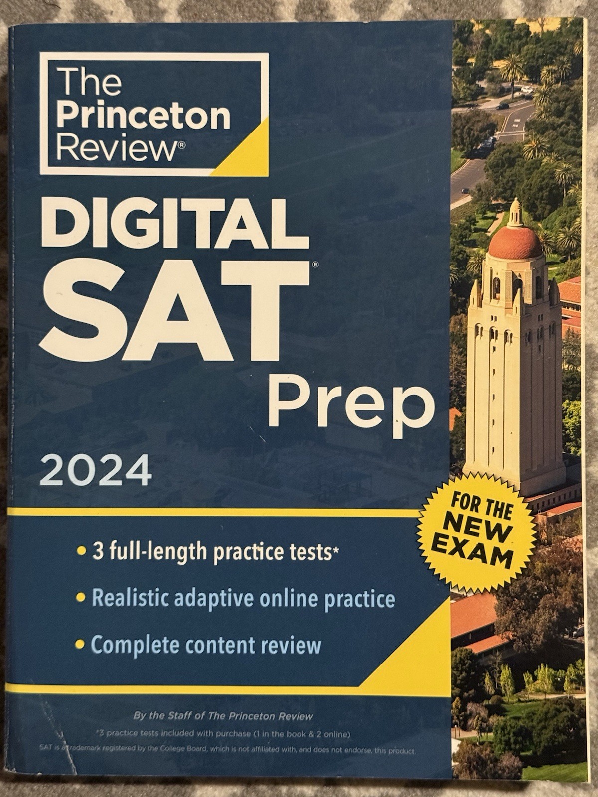 The Princeton Review Digital SAT Premium Prep 2024 Book