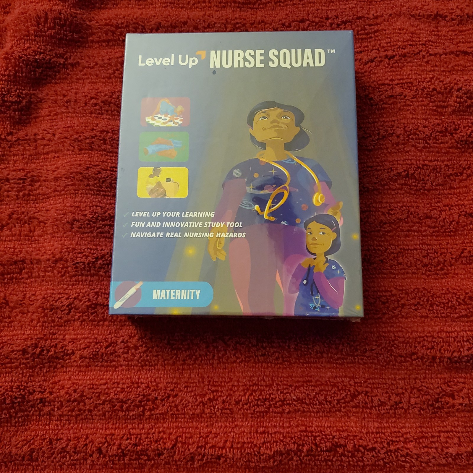 Level Up Nurse Squad Maternity Flash Cards Nursing Flash Cards Study Test
