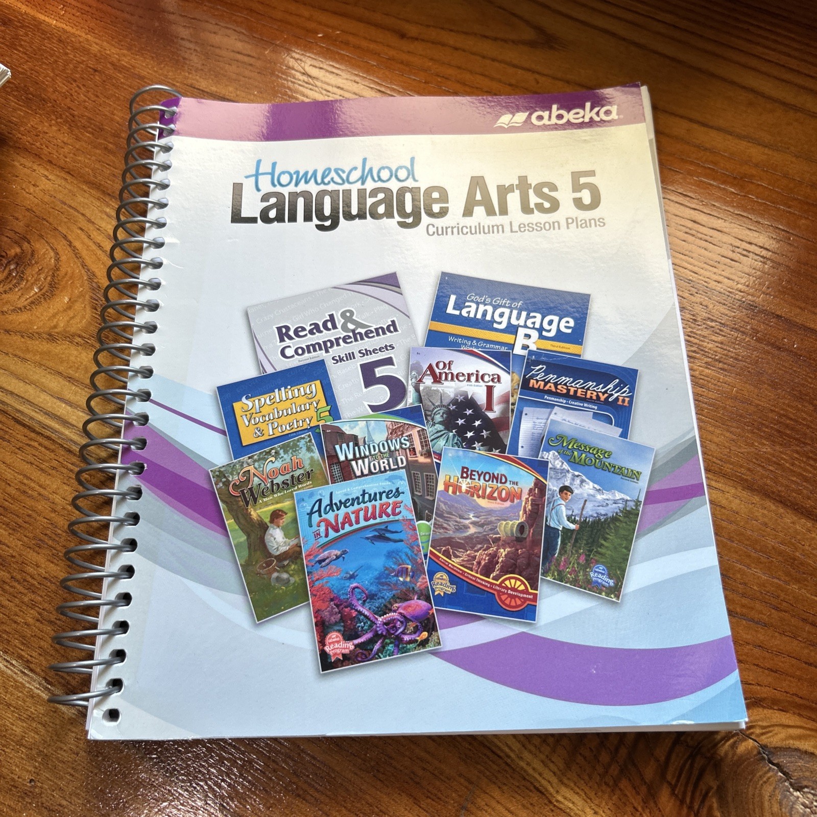 EUC- Abeka Homeschool Language Arts 5 Curriculum Lesson Plans