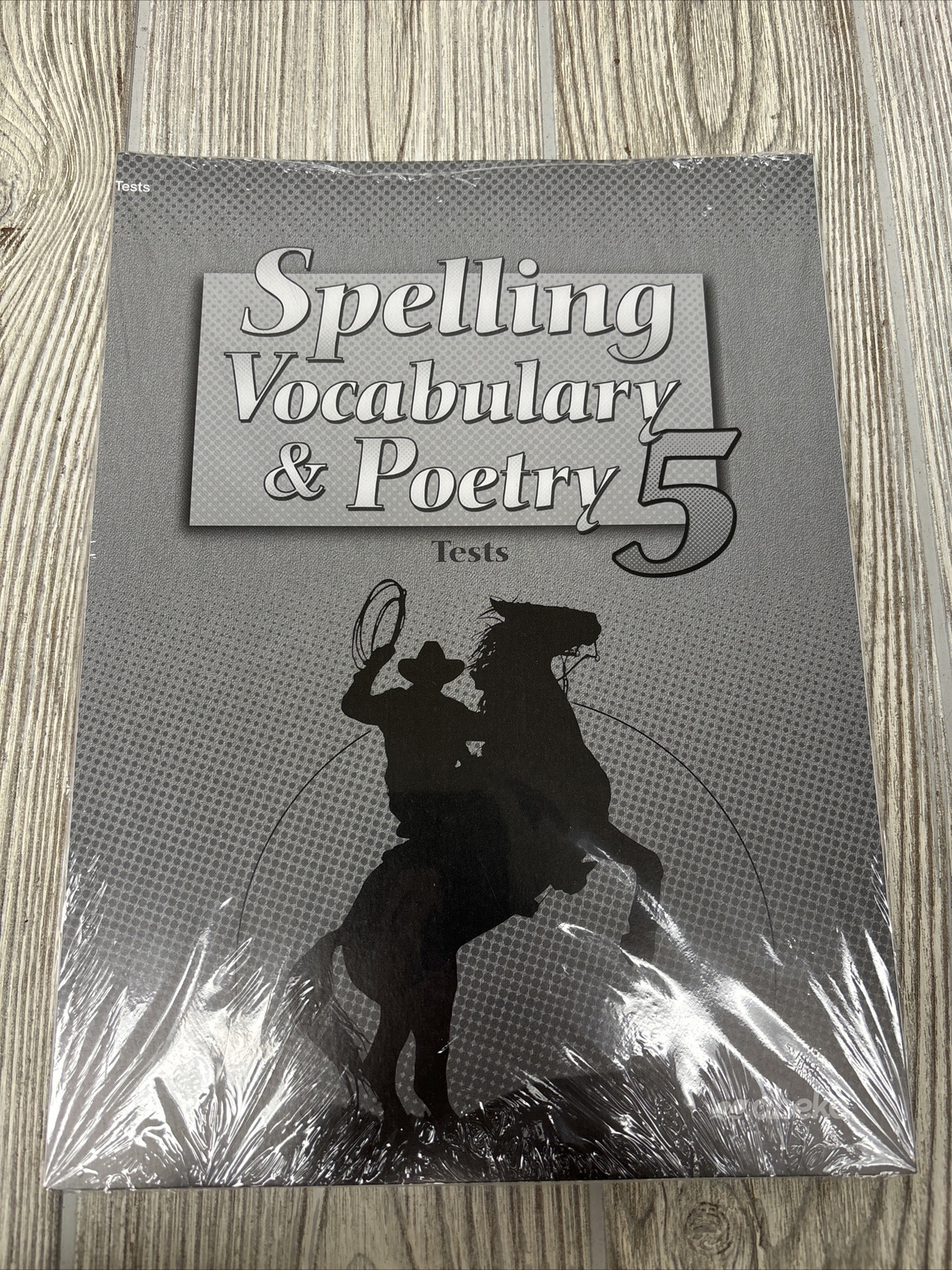 Abeka Spelling Vocabulary Poetry 5 Student Tests Unbound SEALED Homeschool.
