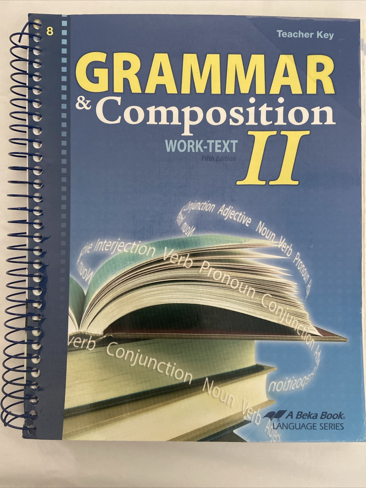 A Beka Grammar & Composition Work Text III Teacher Key 5th ed Very Good