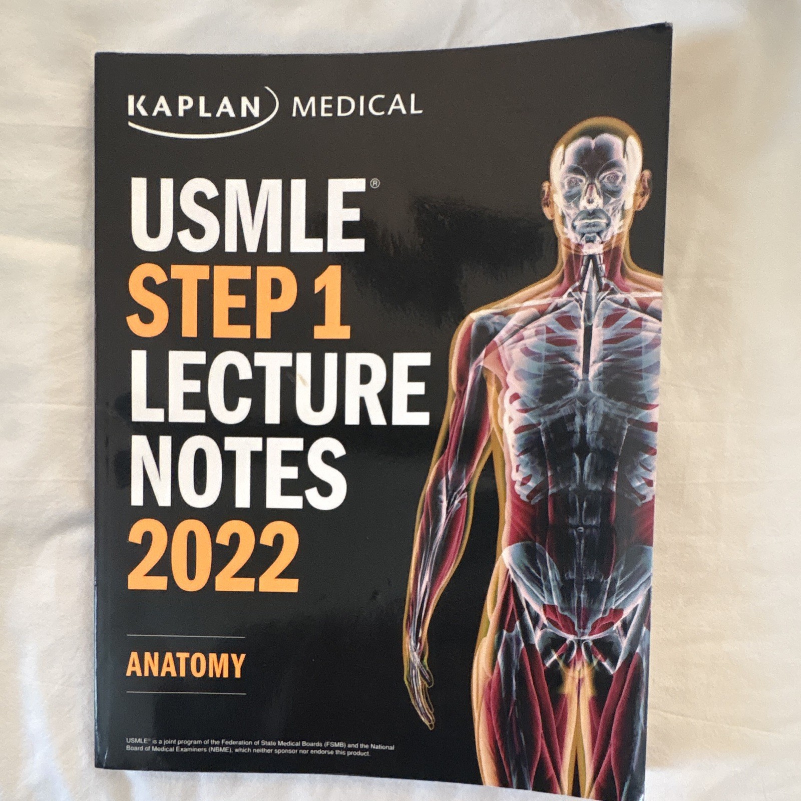 Kaplan Medical USMLE Step 1 Lecture Notes 2022 Anatomy Study Guide Paperback
